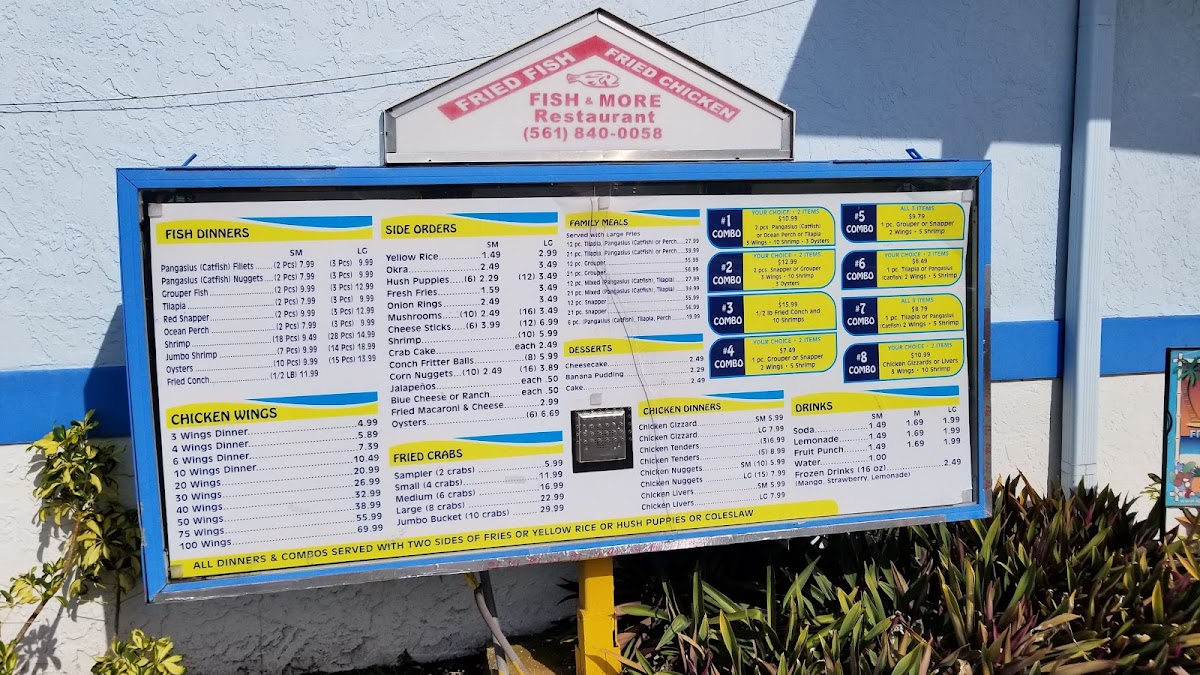 Fish & More Restaurant Menu - Image 2